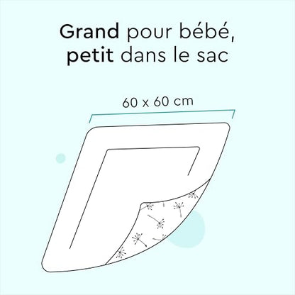Lillydoo changing mats 60x60 cm x10 hypoallergenic