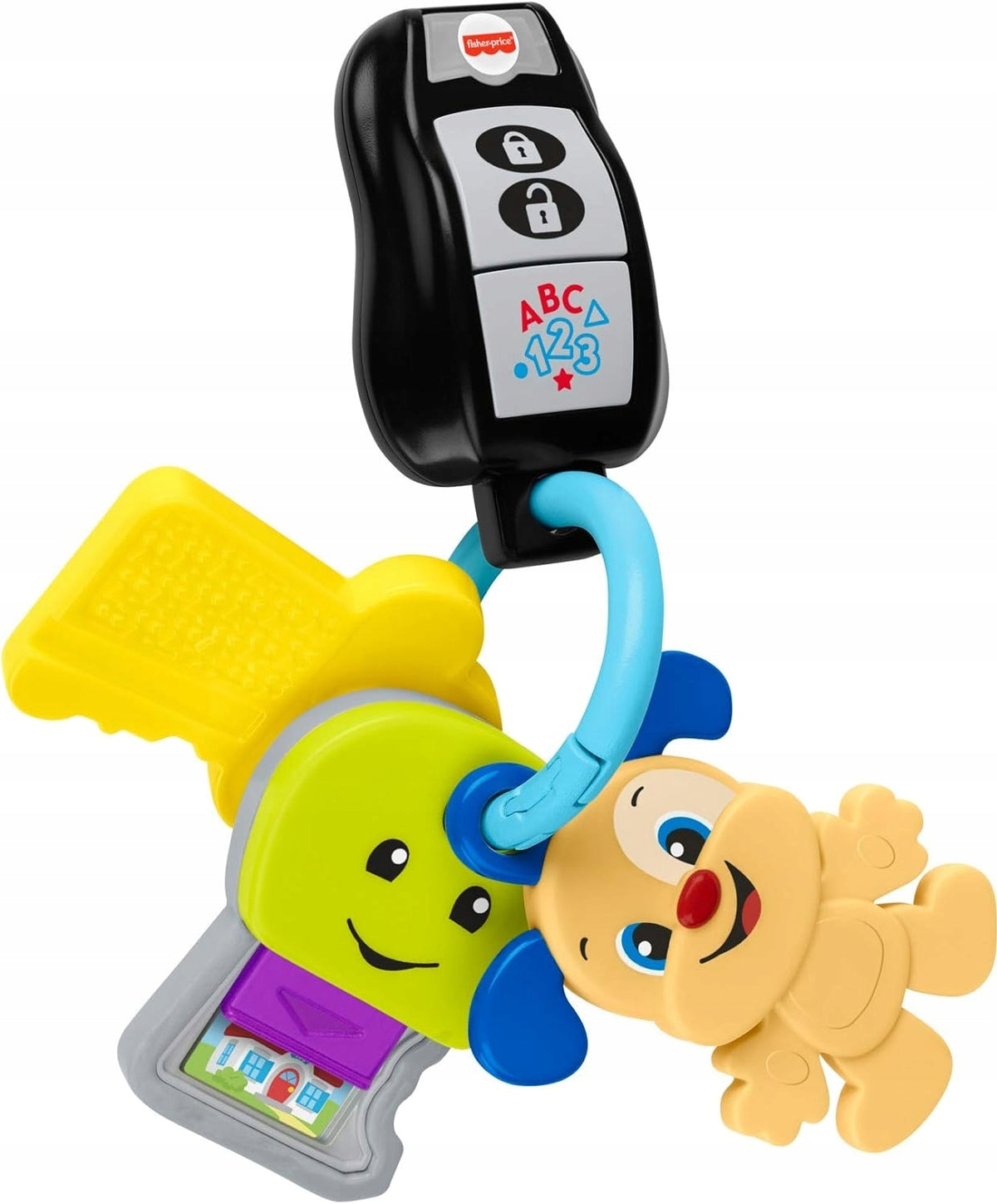 FISHER-PRICE interaktív autókulcsok kulcstartóval német nyelvű