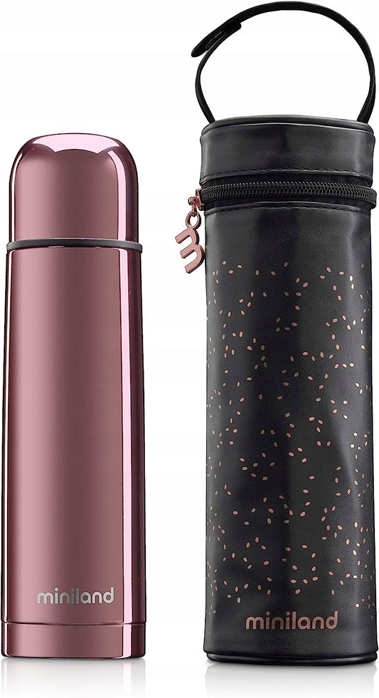 MINILAND Rose Deluxe Thermos termos na napoje + etui izotermiczne
