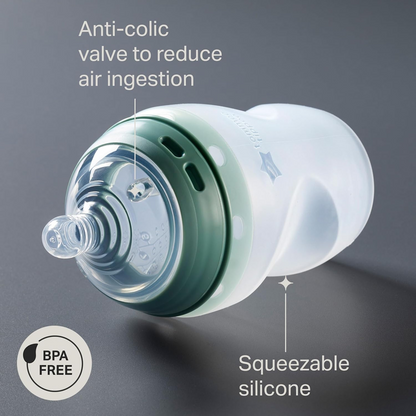 TOMMEE TIPPEE μπιμπερό closer to nature SOFT FEEL SILICONE 260ml
