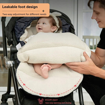 universal insulated stroller footmuff 0–3 years