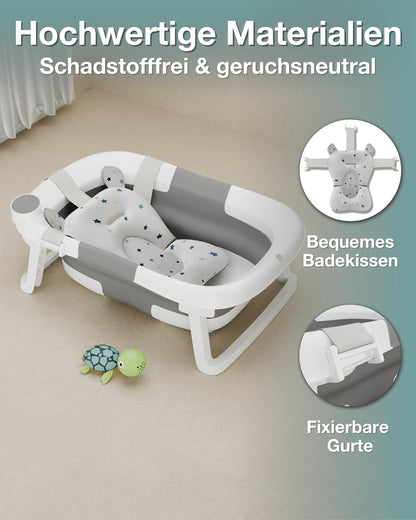 Lunora PopoPool foldable bathtub with cushion