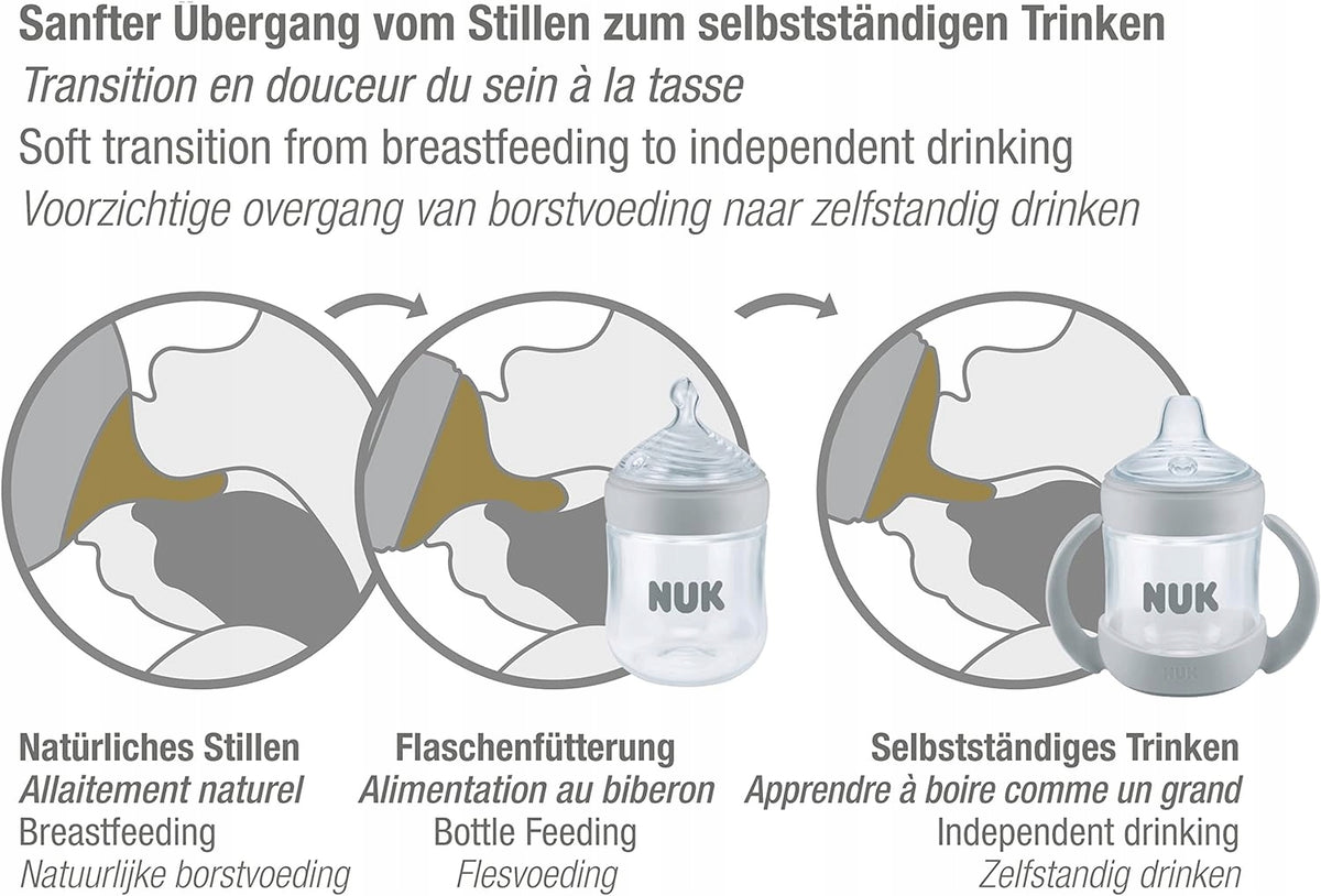NUK Nature Sense tétine pour biberon x2 6-18 mois