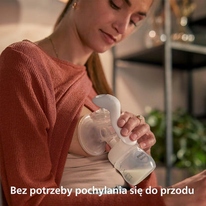 PHILIPS AVENT Natural SCF430/60 manual breast pump with bottle and brush