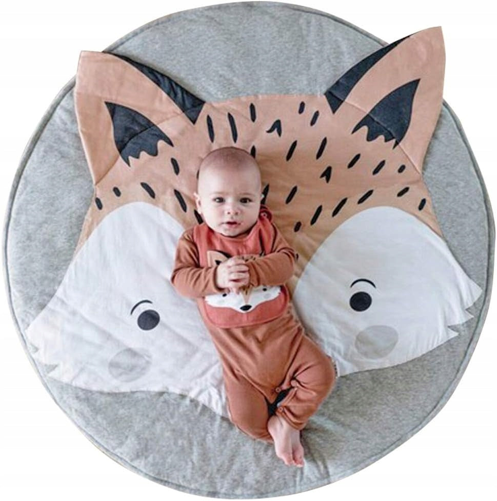alfombra de juegos ZORRITO 90x90 para bebés