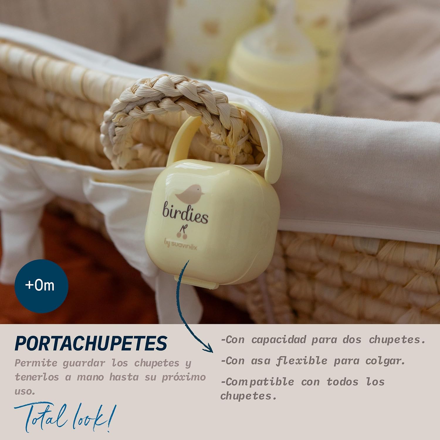 SUAVINEX Birdies etui na 2 smoczki – zdjęcie produktu 3