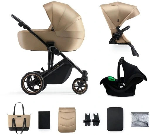 KINDERKRAFT PRIME2 PRO 3 az 1-ben multifunkciós babakocsi 22kg-ig + MINK PRO autósülés