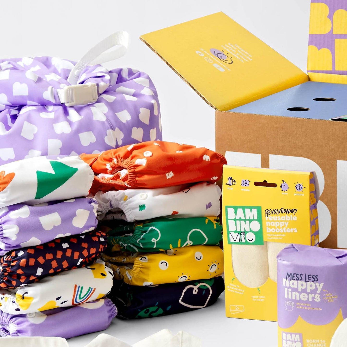 BAMBINO MIO duża torba na mokre pieluchy Wetbag