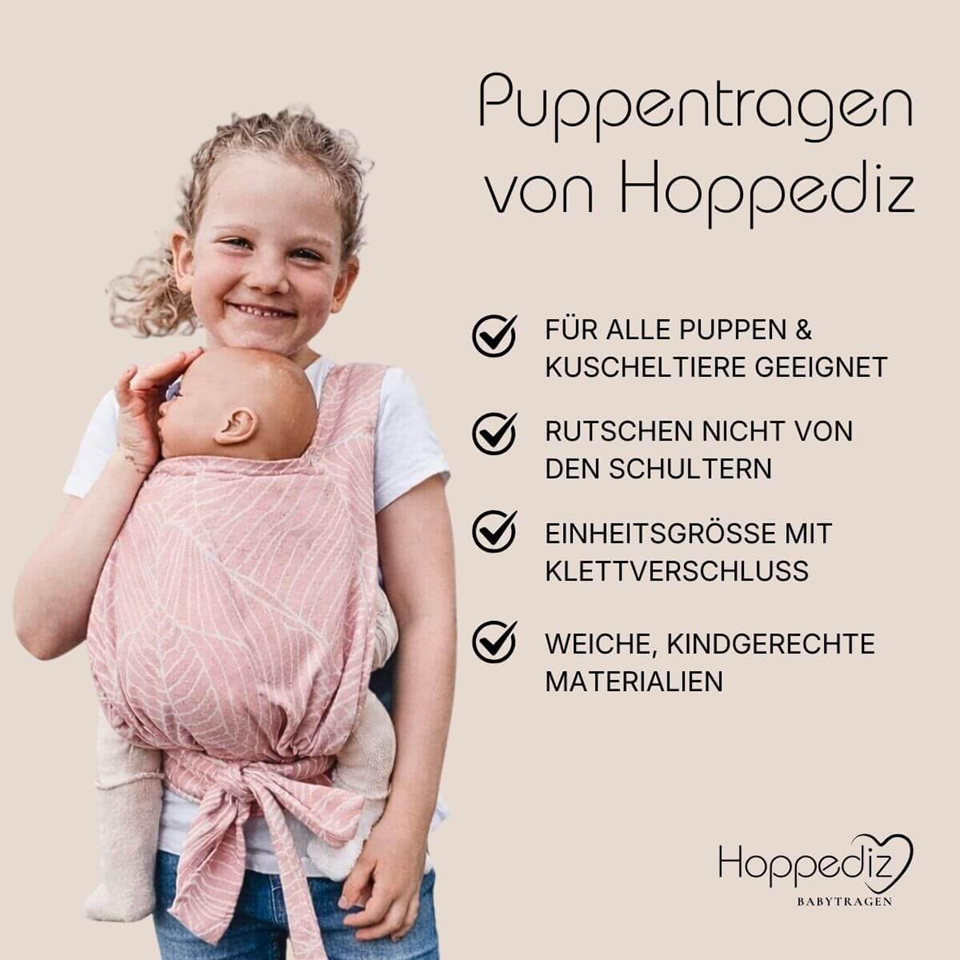HOPPEDIZ soft carrier for dolls and plush toys