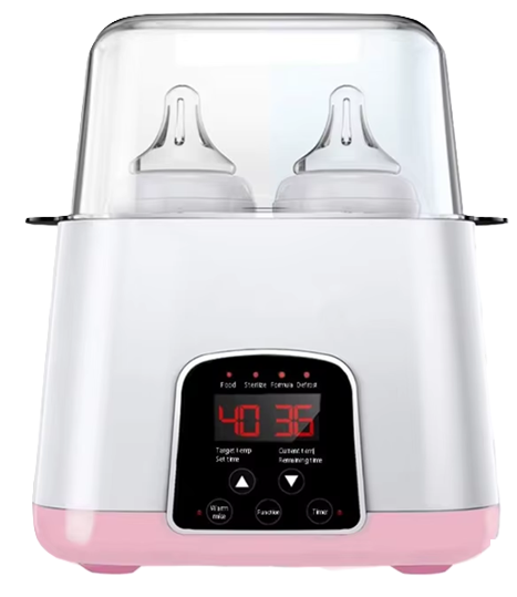 6-in-1 bottle warmer and sterilizer Safety is our top priority, even though it warns that it never dries out
