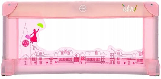 ASALVO Londonbed railcolour pinkwidth 43 cm, length 90 cmmaterials alloy steel, fabricfree of harmful