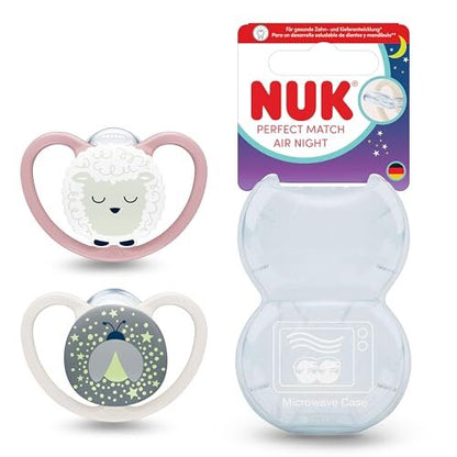 NUK Perfect Match Air Night cumik 6–18 hónapos korig