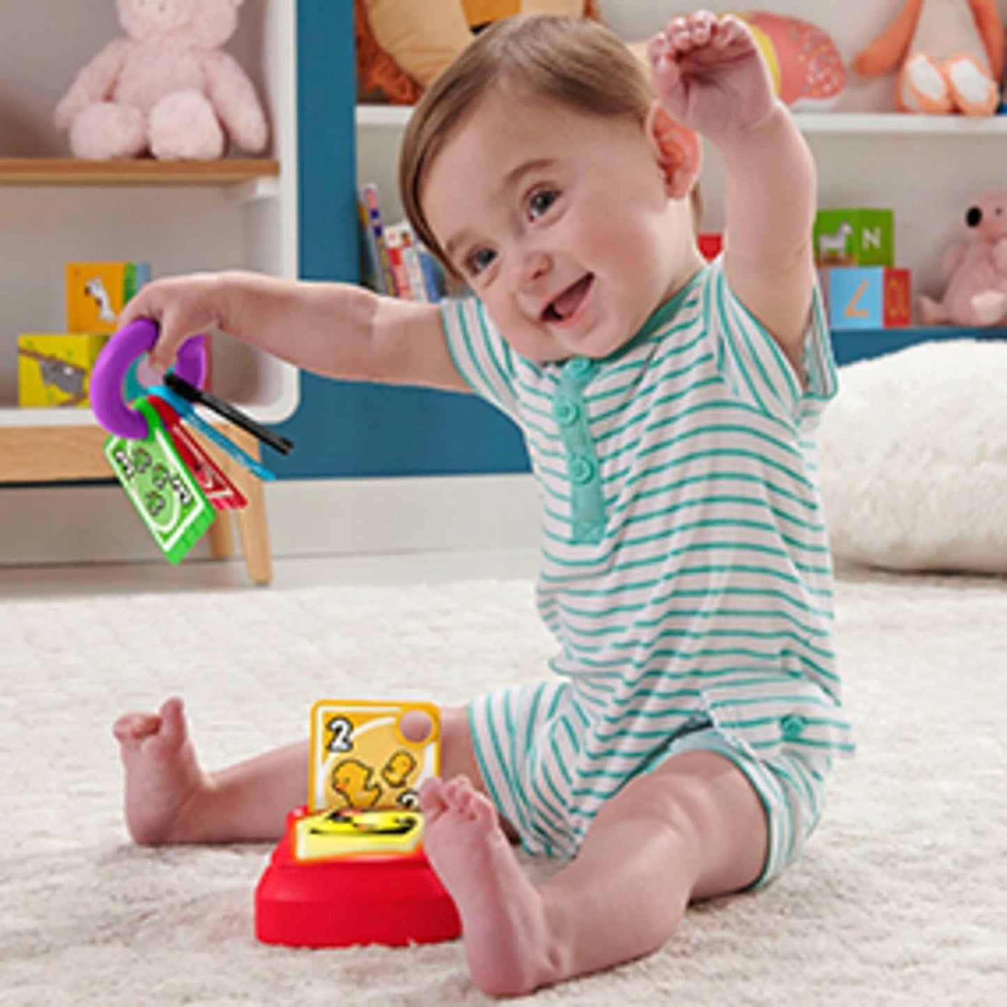 FISHER-PRICE HHG91 UNO interactive toy in german