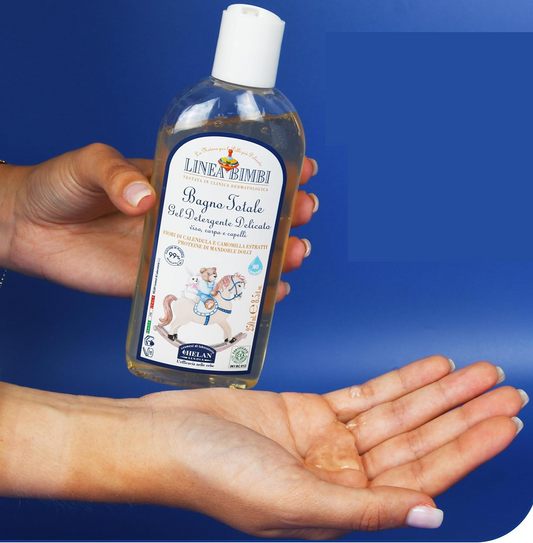 HELAN Linea Bimbi Bade- und Duschgel mit Mandelprotein 250 ml 0 +