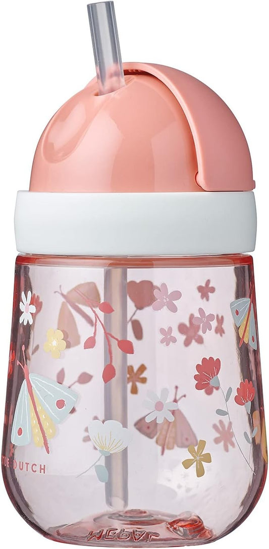 MEPAL Straw Cup szívószálas itatópohár 9 hónapos kortól, 300 ml, RÉT