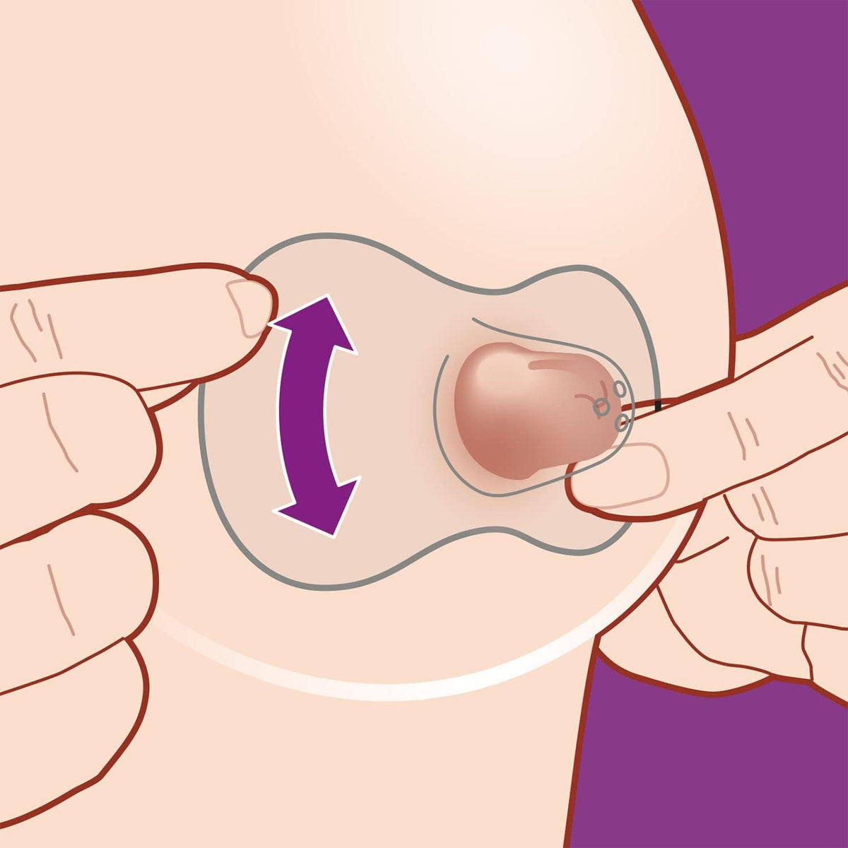 AVENT mellbimbóvédő M 21 mm-es méret