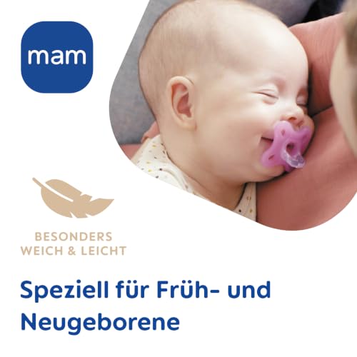 MAM Comfort nyugtatócumi újszülötteknek 0-3 hónapos korig x2