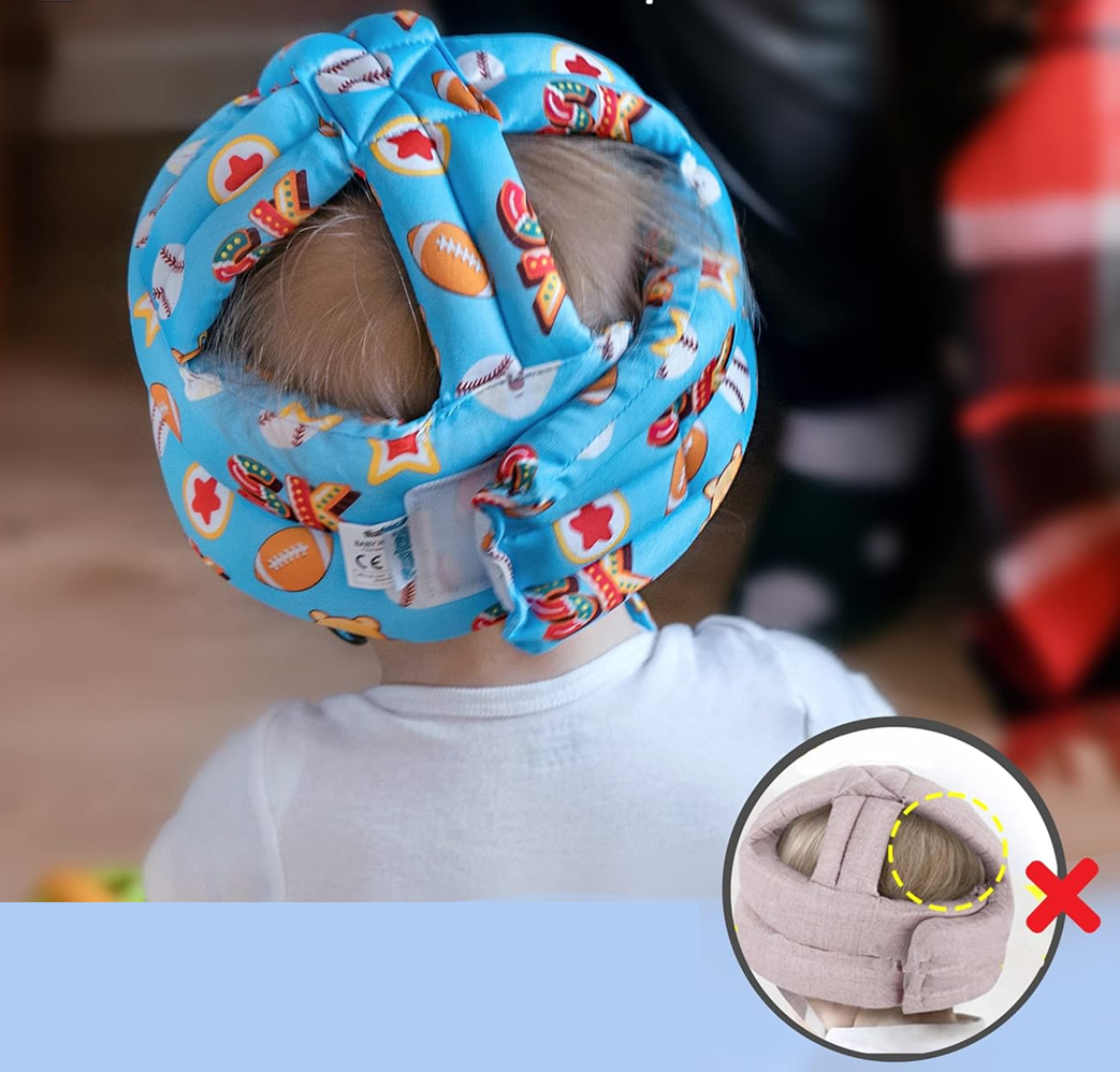 SIMPLY KIDS casco protector para aprender a caminar 6-24 meses 43-53 cm