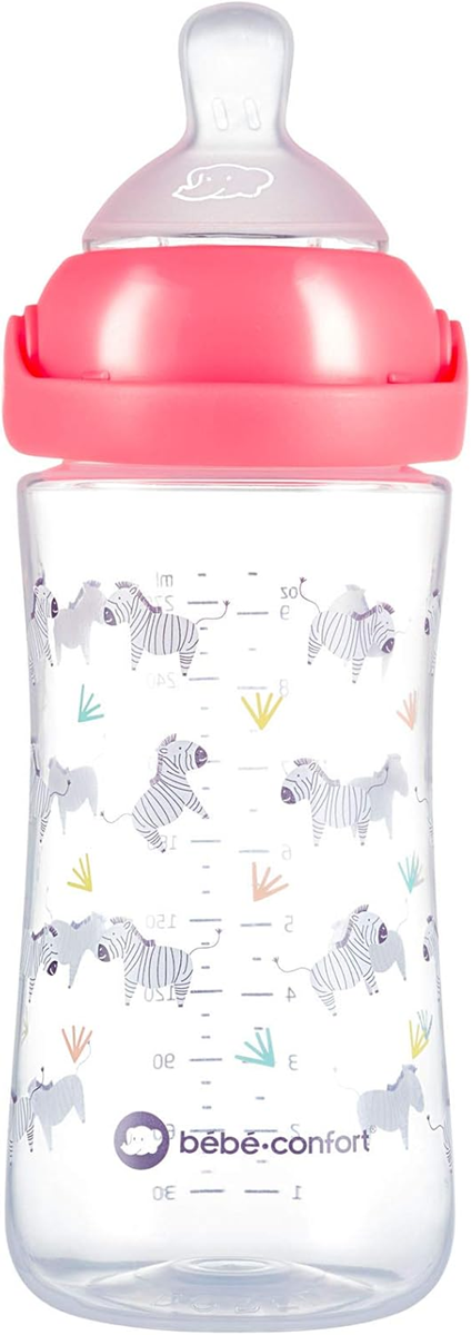 BEBE CONFORT Emotion Physio Fläschchen 270 ml 0–12 Monate Sauger M – Produktfoto 2