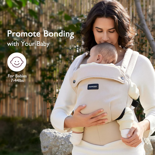 MOMCOZY draagzak voor pasgeborenen en baby's 3-20kg verstelbaar