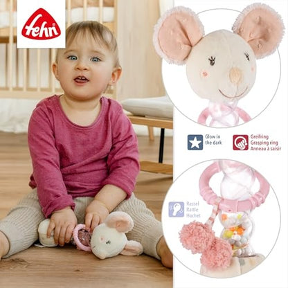 Fehn feehnLAND egér esőcsörgő, 19cm, 0m+