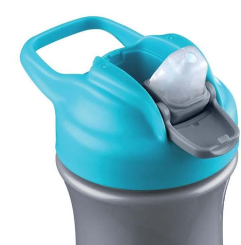 CHICCO Pop-up Cup auslaufsicherer Becher mit Trinktülle und Strohhalm 350 ml 2 Jahre+