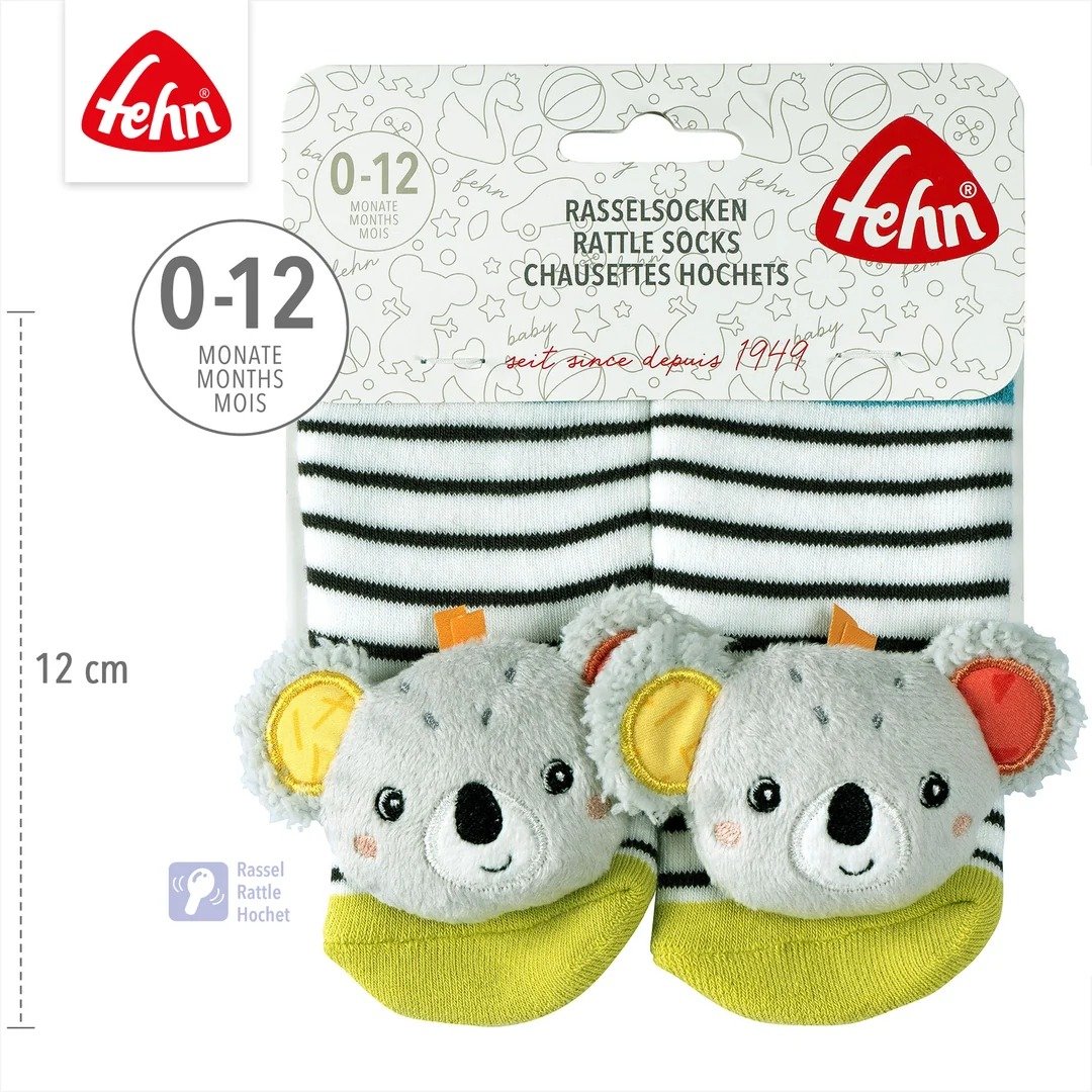 Fehn Koala csörgős zokni