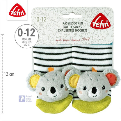 Fehn Koala csörgős zokni