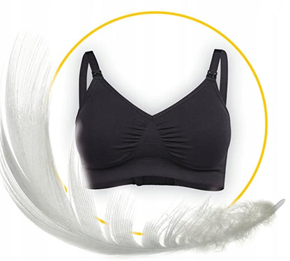 MEDELA sujetador de lactancia KOMFORT + almohadillas M