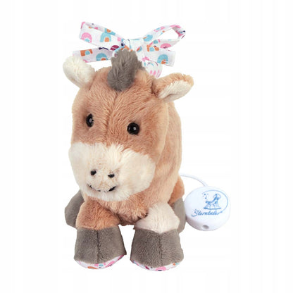 STERNTALER Pony Pauline pluszowy konik z pozytywką rozm.S "N. miękki kucyk do przytulania dla niemowląt 0+
