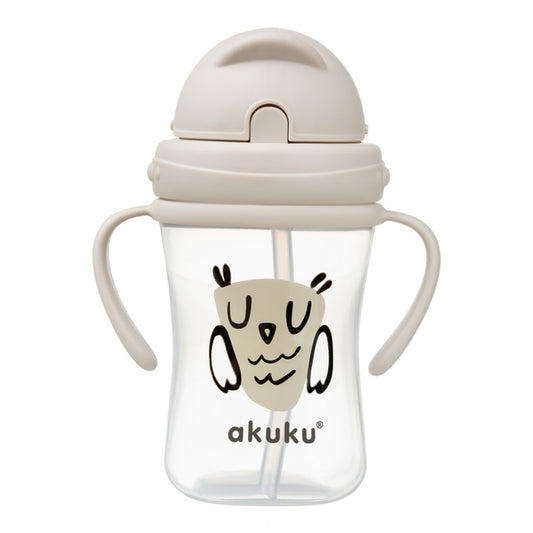 AKUKU kulacs behúzható szívószállal 300 ml 9 hónap+