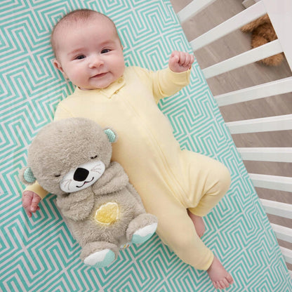 FISHER-PRICE nutria dormilona con sonidos y luz para bebés