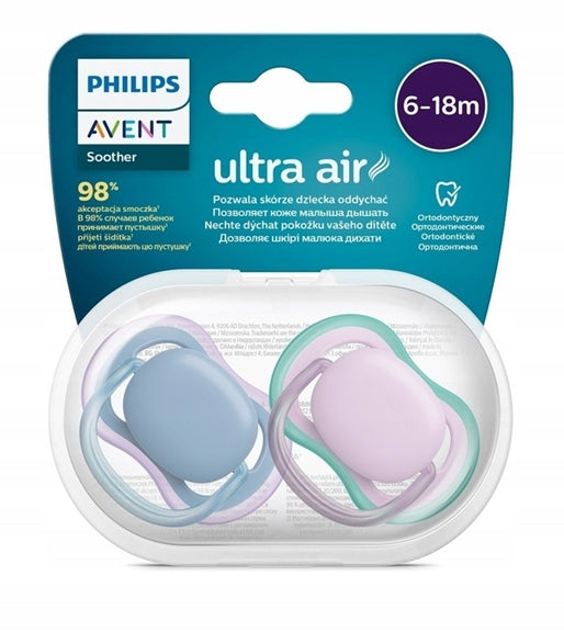 PHILIPS AVENT Ultra Air smoczki x 2 6-18msc