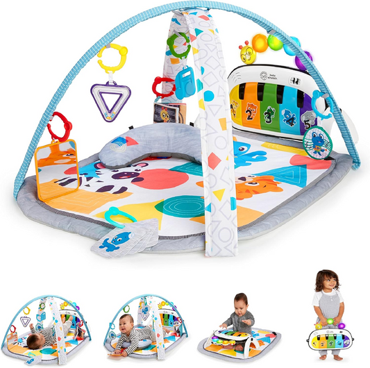 BABY EINSTEIN Kickin' Tunes 4en1 tapis d'éveil + jouets