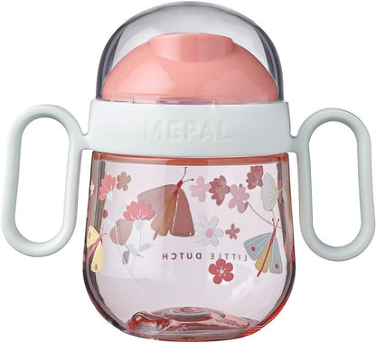MEPAL Sippy Cup Schnabeltasse beidseitiger Ausgießer 200 ml 6 m+