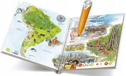 RAVENSBURGER TIPTOI atlante per penna interattiva VERSIONE FRANCESE
