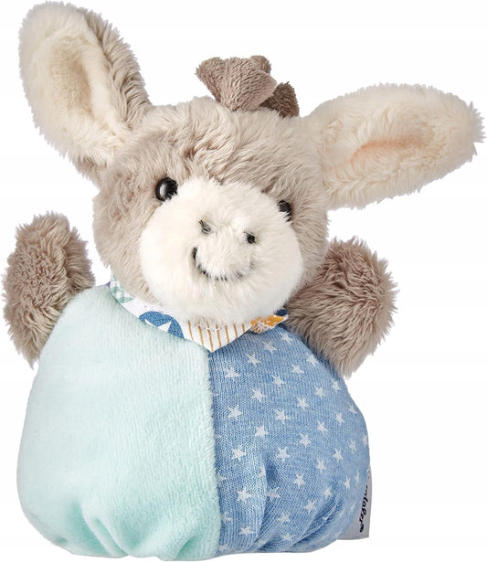 STERNTALER osiołek Emmi przytulanka z grzechotką 13 cm "N