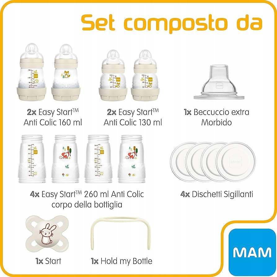 MAM zestaw startowy Easy Start Anti-Colic XXL 11el