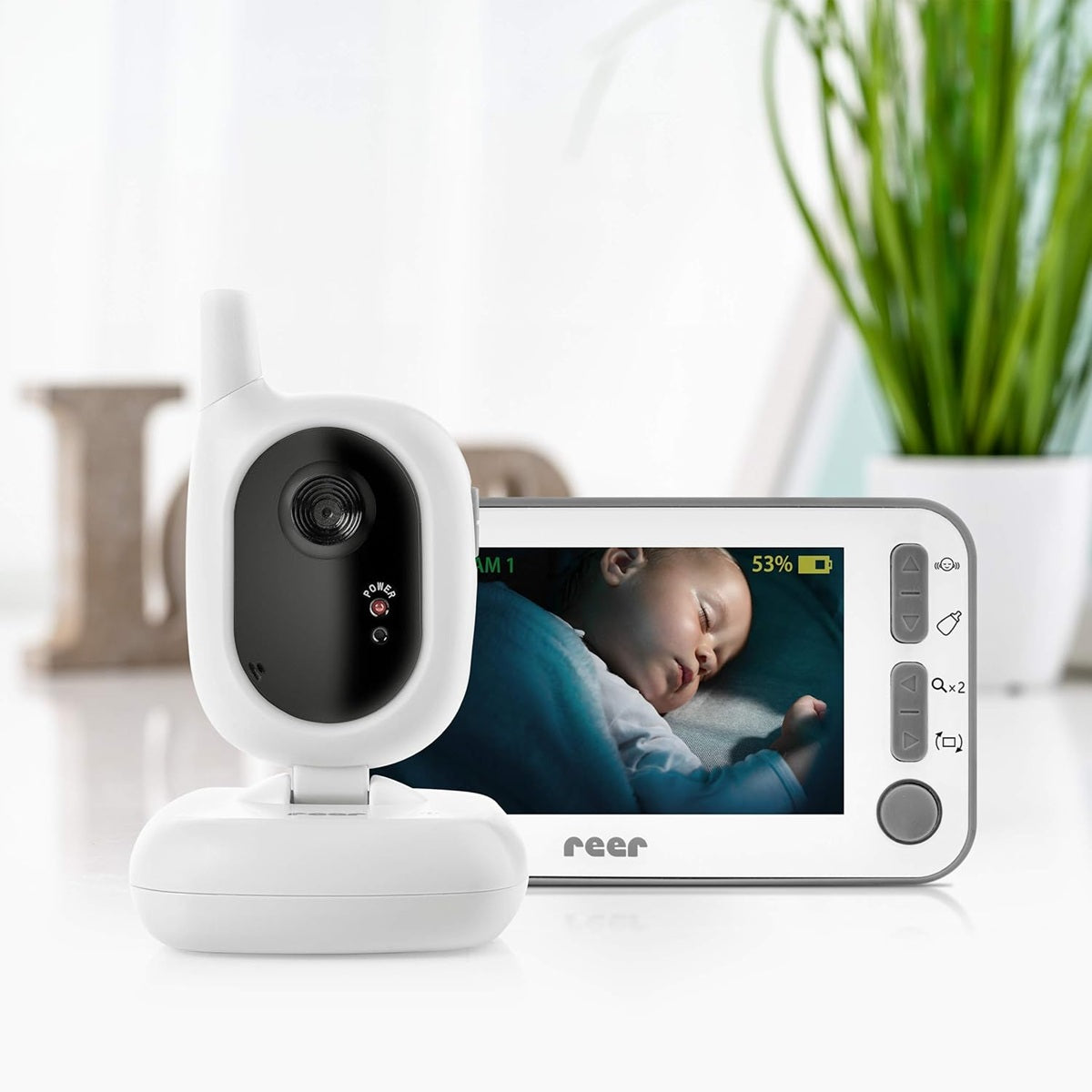 REER BabyCam L digitális bébiőr videó 4,3" TFT FHSS