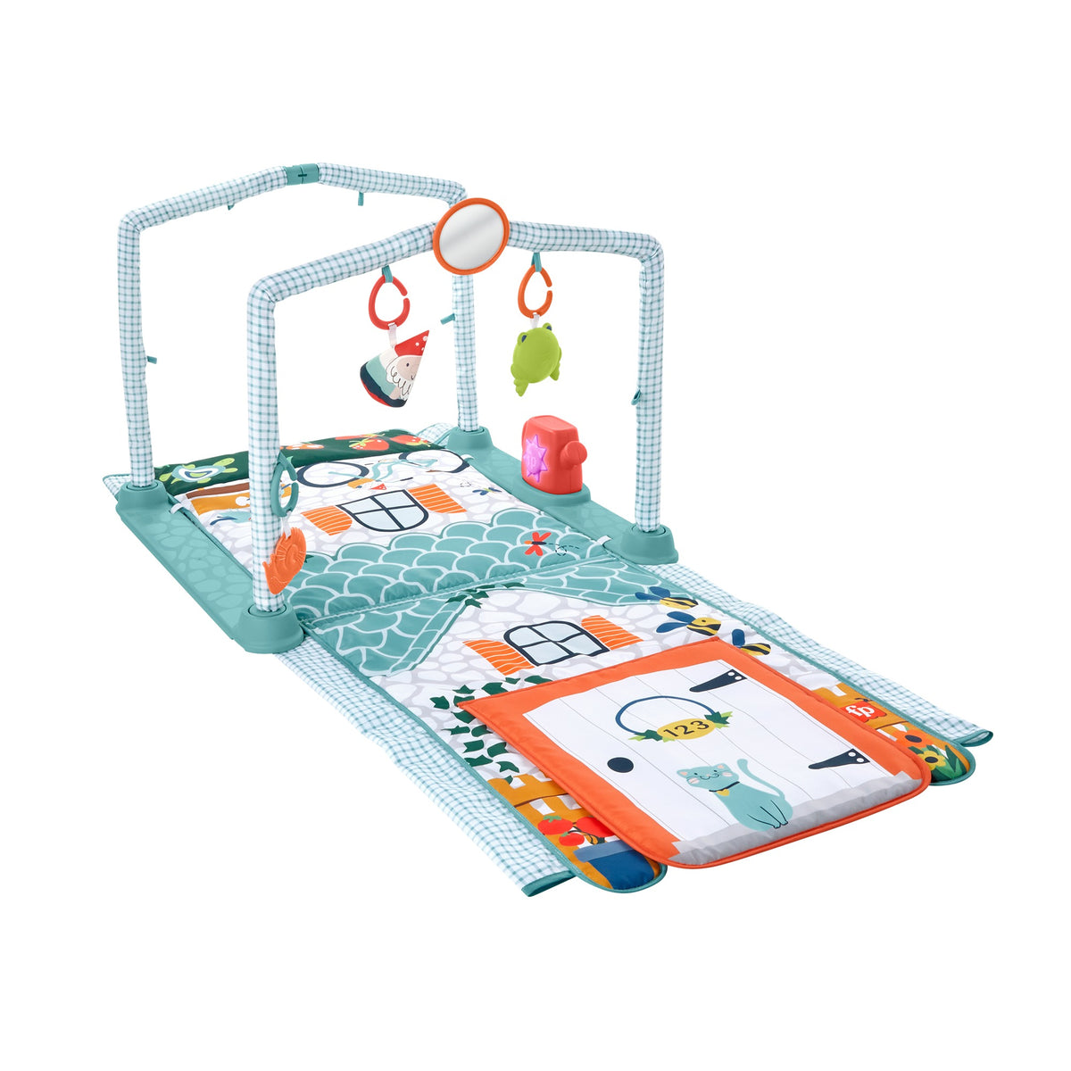 FISHER-PRICE saltea de joacă 3în1 educațională Căsuța Exploratorului