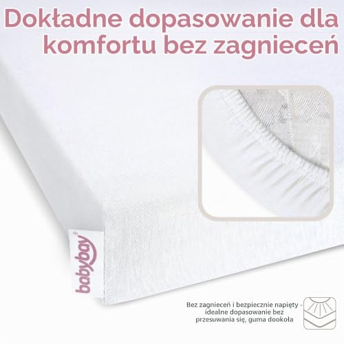 BABYBAY Deluxe Organic lepedő 89x50 cm fehér