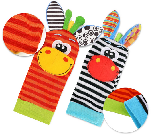 RXYYOS wristbands and socks with rattle