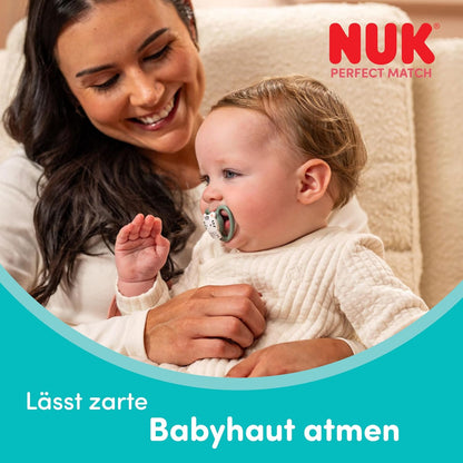 NUK Perfect Match Air nyugtatócumi 0-6 hó x2 DISNEY