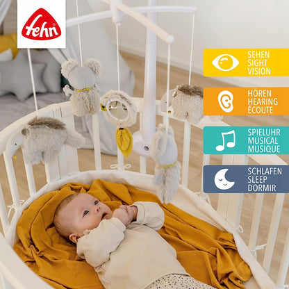 FEHN Australiacot carrouselage 0-5 mmulticolouredheight 65 cm, diameter 40 cmmaterials: carrousel plastic