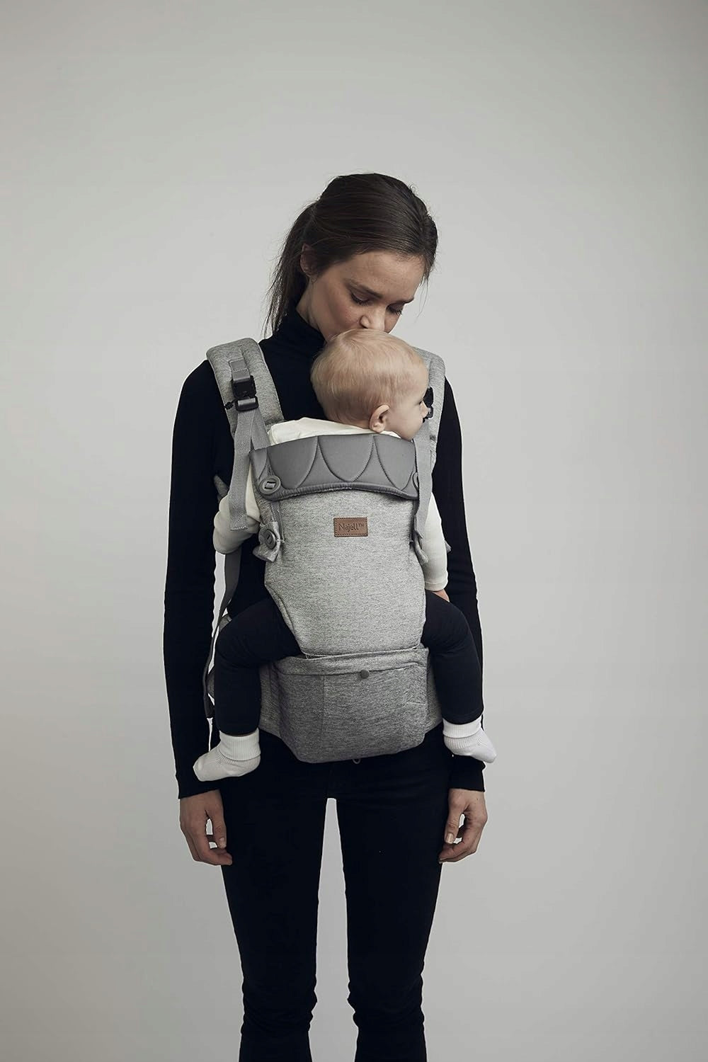 BEABA NAJELL Active Mesh marsupio ergonomico con cintura ventrale