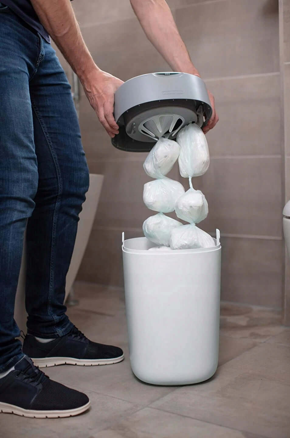TOMMEE TIPPEE wkład SANGENIC TEC, TWIST&CLICK do kosza na pieluchy, ograniczający zapachy i zapewniający higienę