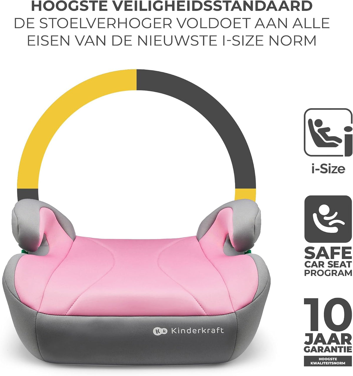 Kinderkraft I-BOOST autós ülésmagasító 135–150 cm-es gyermekeknek