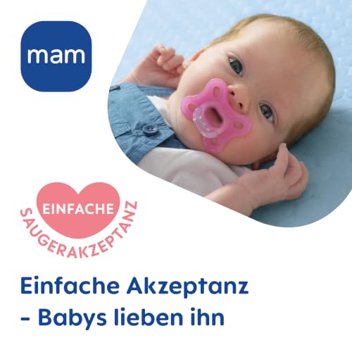 MAM Comfort nyugtatócumi újszülötteknek 0-3 hónapos korig x2