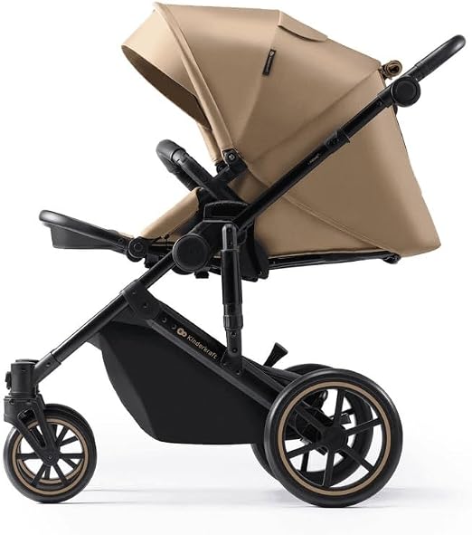 KINDERKRAFT PRIME2 PRO 3 az 1-ben multifunkciós babakocsi 22kg-ig + MINK PRO autósülés
