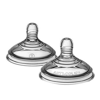 Tommee Tippee cumisüveg-cumi, 3 hó, közepes átfolyás